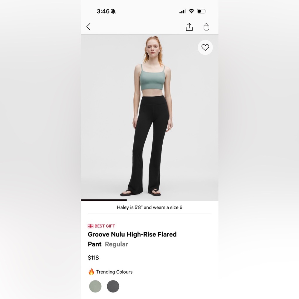 Groove Nulu High-rise Flared Pant Lululemon
